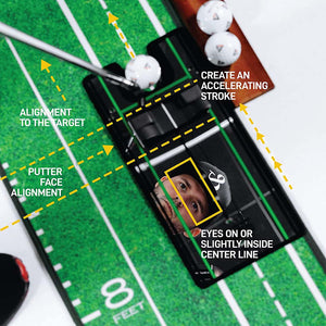 Perfect Putting Mat™ & Mirror Value Pack - Perfect Practice